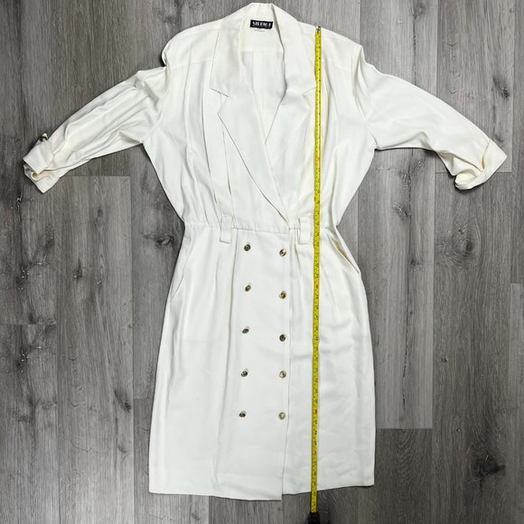 Vintage Studio 1 New York Made in USA Cream Size 14 Women's Jacket - Picture 9 of 10